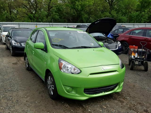 ML32A3HJ7FH009845 - 2015 MITSUBISHI MIRAGE DE GREEN photo 1