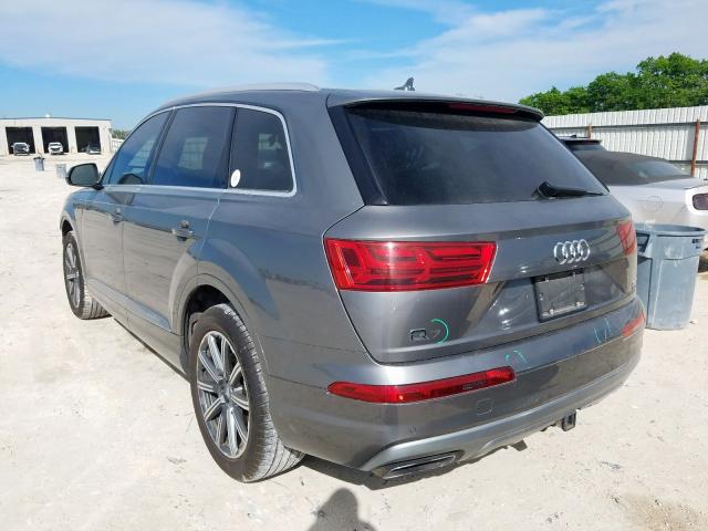 WA1LAAF7XHD013258 - 2017 AUDI Q7 PREMIUM PLUS  photo 3