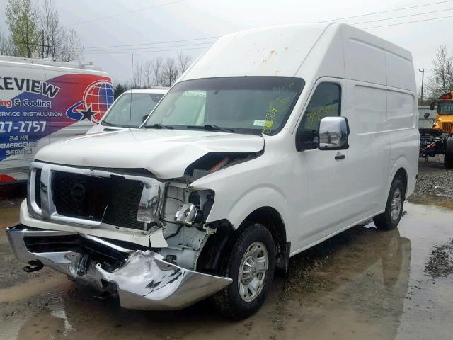 1N6AF0LYXDN108698 - 2013 NISSAN NV 2500 WHITE photo 2