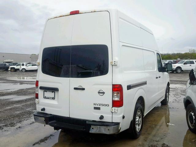 1N6AF0LYXDN108698 - 2013 NISSAN NV 2500 WHITE photo 4