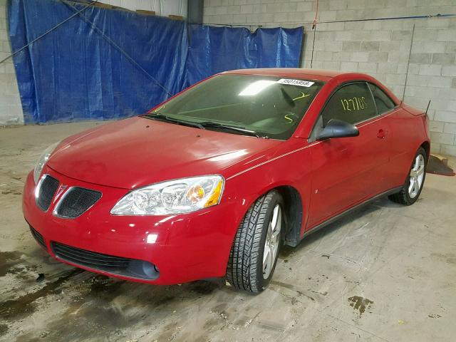 1G2ZH358764274849 - 2006 PONTIAC G6 GT RED photo 2