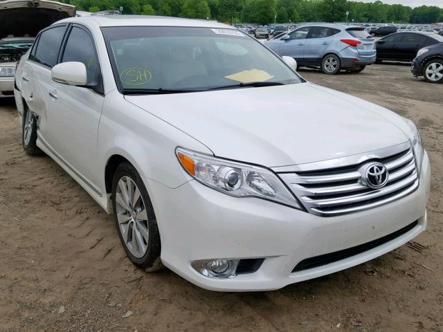 4T1BK3DB4CU455619 - 2012 TOYOTA AVALON BAS WHITE photo 1