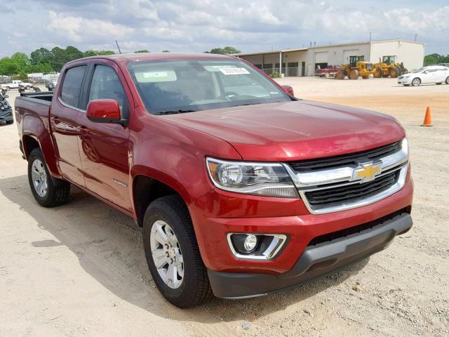 1GCGSCENXJ1261386 - 2018 CHEVROLET COLORADO L RED photo 1