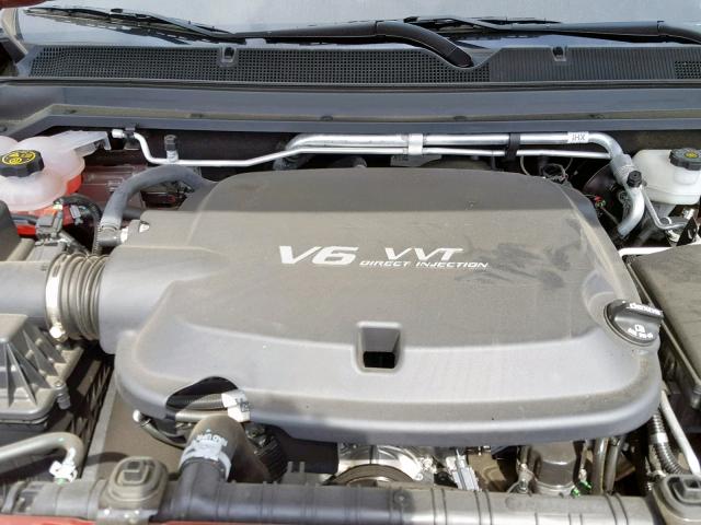 1GCGSCENXJ1261386 - 2018 CHEVROLET COLORADO L RED photo 7