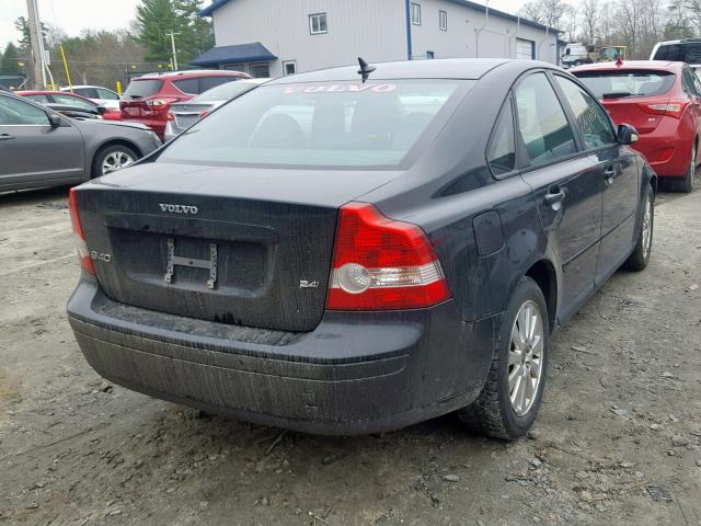 YV1MS382942012218 - 2004 VOLVO S40 2.4I BLACK photo 4