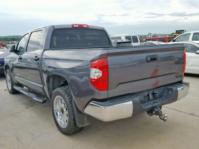 5TFEW5F11GX194301 - 2016 TOYOTA TUNDRA CRE GRAY photo 3