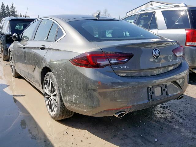 W04GM6SX8J1137466 - 2018 BUICK REGAL PREF GRAY photo 3