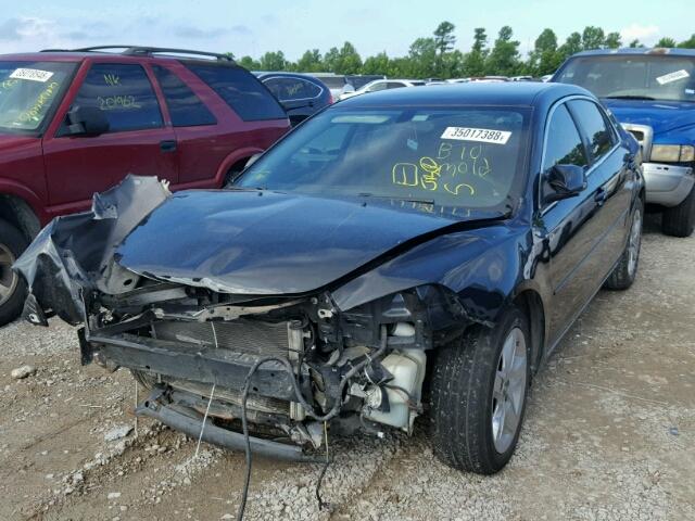 1G1ZC5E09AF199898 - 2010 CHEVROLET MALIBU 1LT შავი ფოტო 2