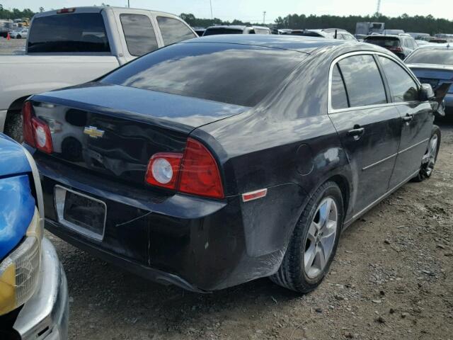 1G1ZC5E09AF199898 - 2010 CHEVROLET MALIBU 1LT შავი ფოტო 4