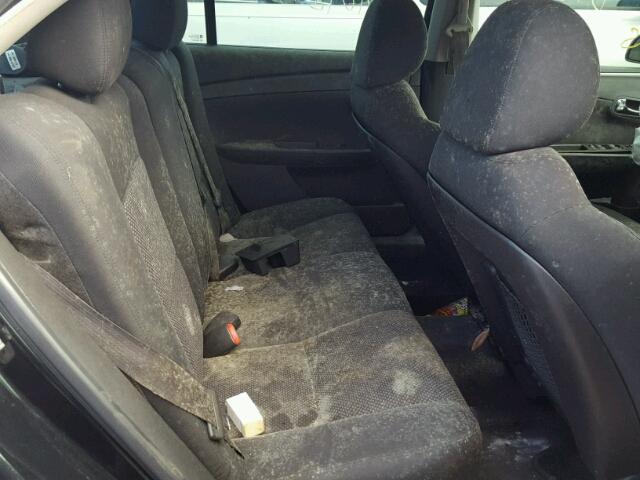 1G1ZC5E09AF199898 - 2010 CHEVROLET MALIBU 1LT შავი ფოტო 6