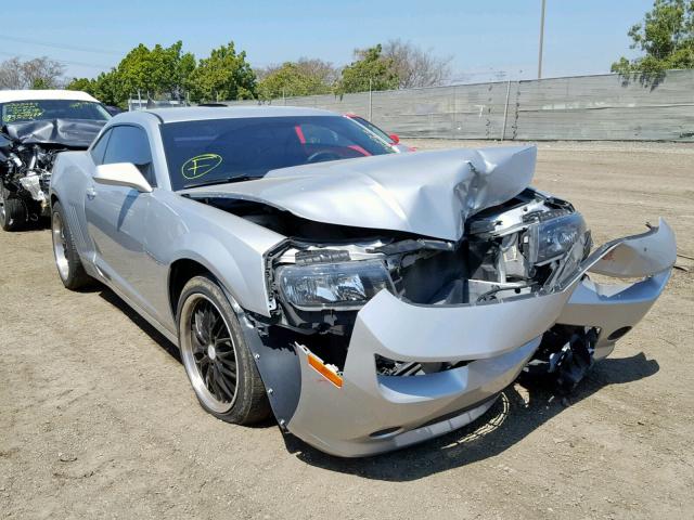 2G1FA1E32E9166347 - 2014 CHEVROLET CAMARO LS SILVER photo 1