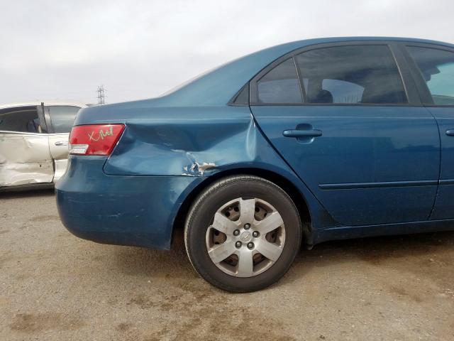 5NPET46C47H179467 - 2007 HYUNDAI SONATA GLS  photo 9