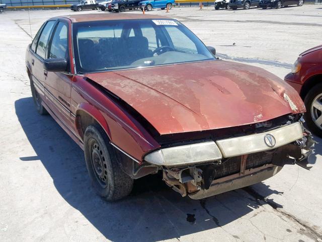 1G2WJ52M8TF224921 - 1996 PONTIAC GRAND PRIX RED photo 1