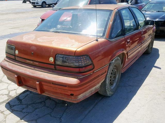 1G2WJ52M8TF224921 - 1996 PONTIAC GRAND PRIX RED photo 4