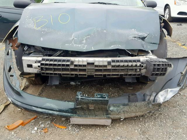 1G8ZK8272TZ393214 - 1996 SATURN SW2 GREEN photo 9