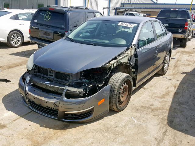 3VWJM71K79M166962 - 2009 VOLKSWAGEN JETTA S GRAY photo 2