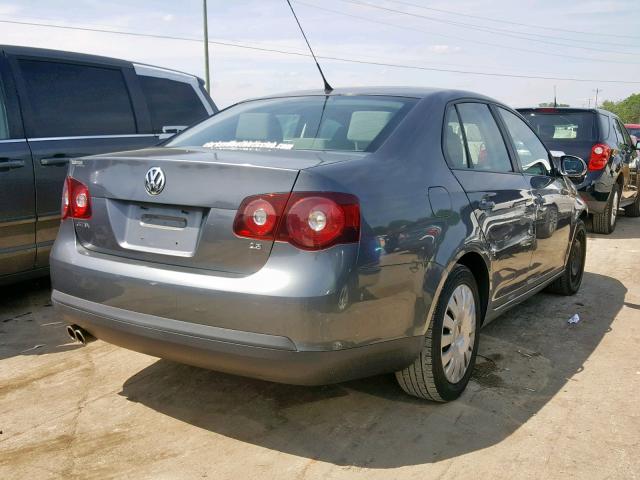 3VWJM71K79M166962 - 2009 VOLKSWAGEN JETTA S GRAY photo 4