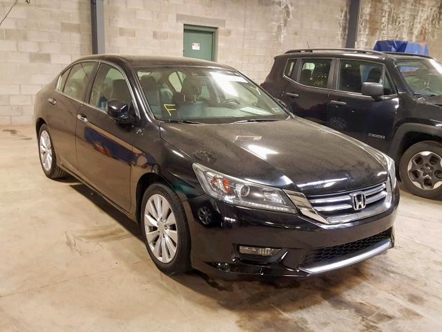 1HGCR2F82FA038782 - 2015 HONDA ACCORD EXL BLACK photo 1