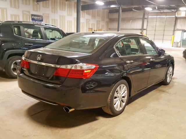 1HGCR2F82FA038782 - 2015 HONDA ACCORD EXL BLACK photo 4