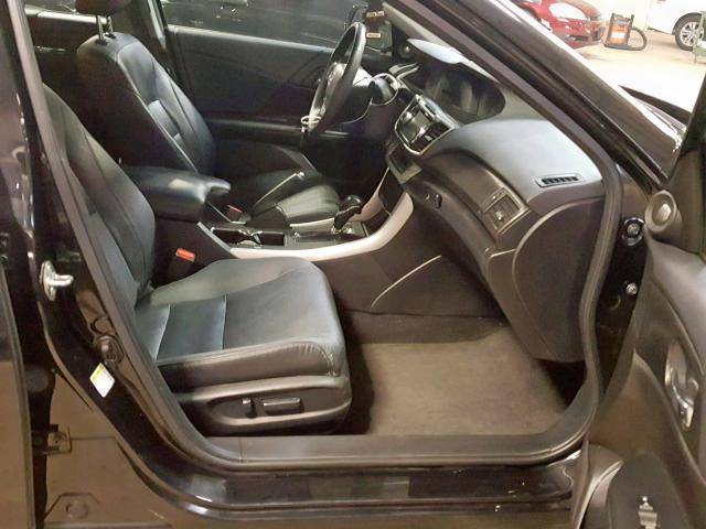 1HGCR2F82FA038782 - 2015 HONDA ACCORD EXL BLACK photo 5