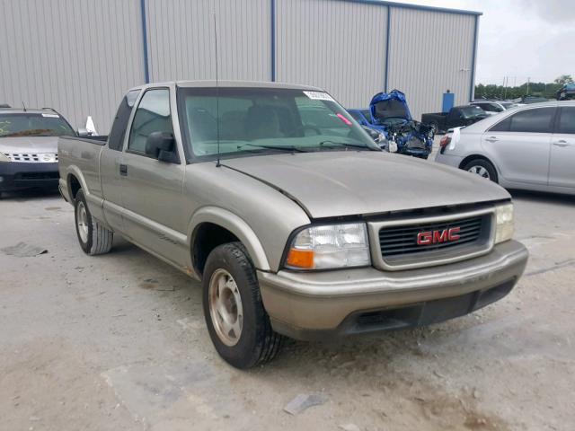 1GTCS1947X8507329 - 1999 GMC SONOMA TAN photo 1