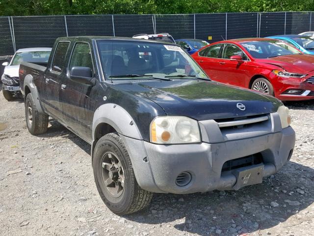 1N6ED29Y93C455072 - 2003 NISSAN FRONTIER C BLACK photo 1