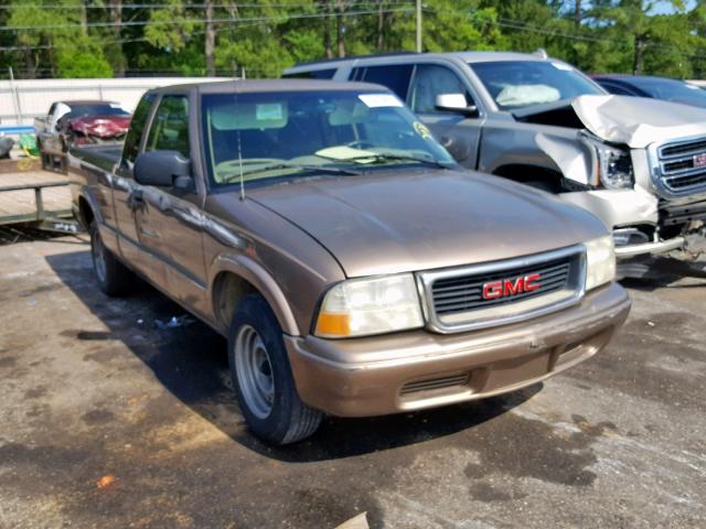 1GTCS195328197763 - 2002 GMC SONOMA TAN photo 1