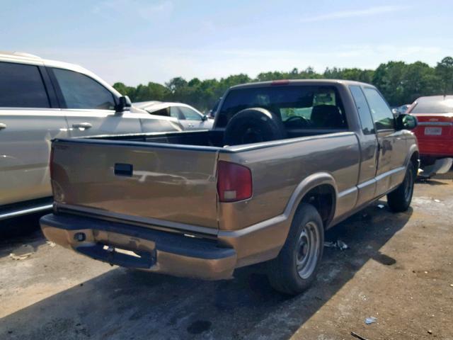 1GTCS195328197763 - 2002 GMC SONOMA TAN photo 4