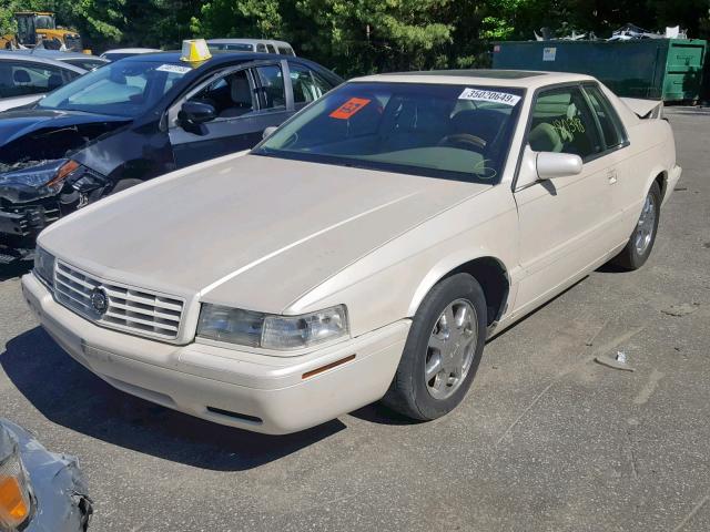 1G6ET1297XU616038 - 1999 CADILLAC ELDORADO T CREAM photo 2