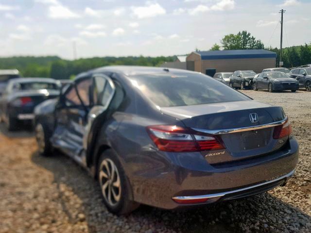 1HGCR2F82HA049686 - 2017 HONDA ACCORD EXL BLACK photo 3