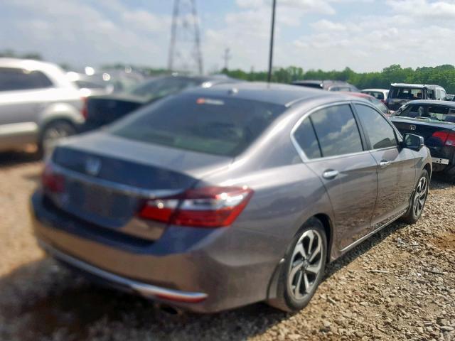 1HGCR2F82HA049686 - 2017 HONDA ACCORD EXL BLACK photo 4