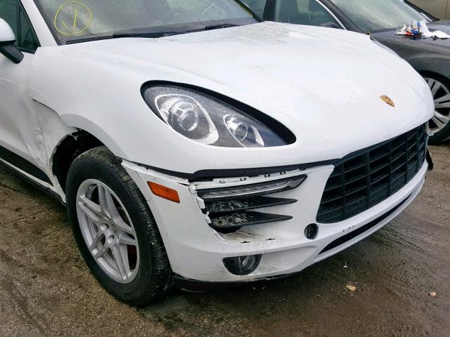 WP1AA2A59JLB22264 - 2018 PORSCHE MACAN WHITE photo 9