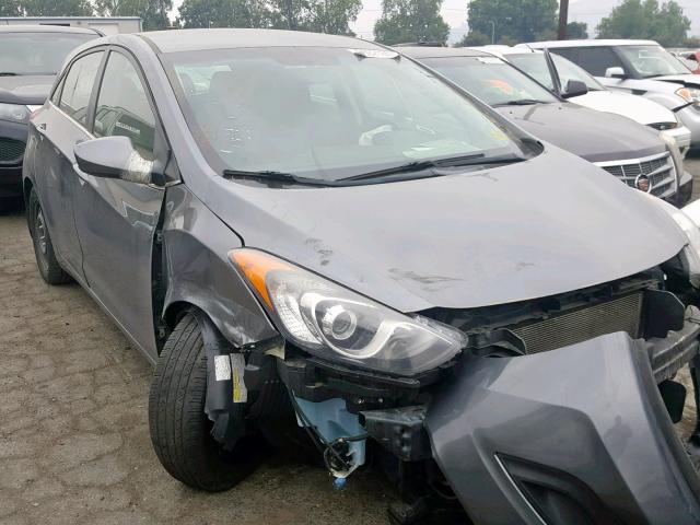 KMHD35LH6GU325757 - 2016 HYUNDAI ELANTRA GT GRAY photo 1