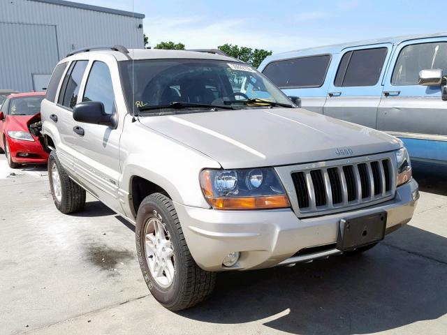 1J4GX48SX4C243966 - 2004 JEEP GRAND CHER BEIGE photo 1