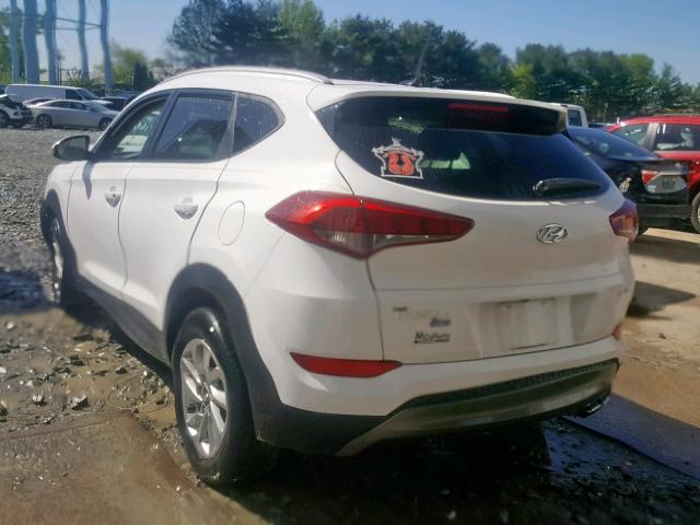 KM8J33A27GU044301 - 2016 HYUNDAI TUCSON LIM WHITE photo 3