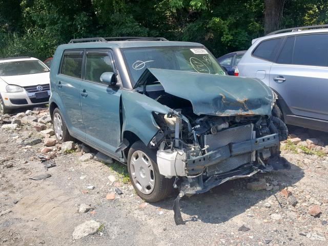 JTLKE50E981041451 - 2008 TOYOTA SCION XB GRAY photo 1
