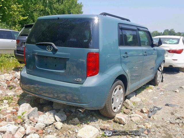 JTLKE50E981041451 - 2008 TOYOTA SCION XB GRAY photo 4