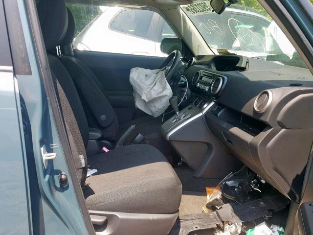 JTLKE50E981041451 - 2008 TOYOTA SCION XB GRAY photo 5