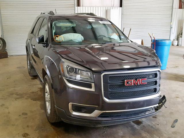 1GKKRNED5FJ363263 - 2015 GMC ACADIA SLE GRAY photo 1