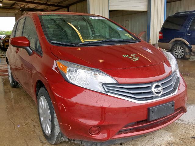 3N1CE2CP0GL376944 - 2016 NISSAN VERSA NOTE RED photo 1