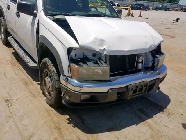 1GCDT136368210276 - 2006 CHEVROLET COLORADO SILVER photo 9