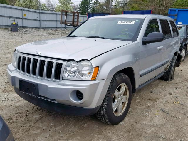 1J8GR48K87C581623 - 2007 JEEP GRAND CHER GRAY photo 2