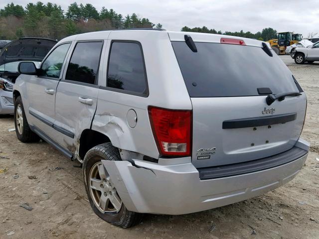 1J8GR48K87C581623 - 2007 JEEP GRAND CHER GRAY photo 3