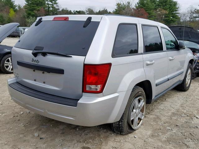 1J8GR48K87C581623 - 2007 JEEP GRAND CHER GRAY photo 4