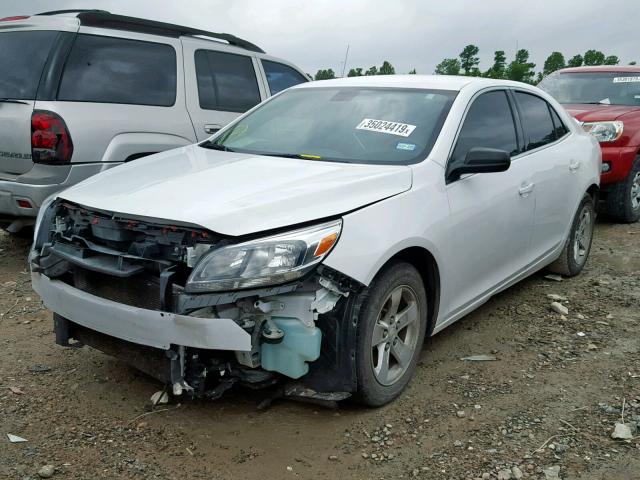 1G11B5SA8GF132277 - 2016 CHEVROLET MALIBU LIM WHITE photo 2