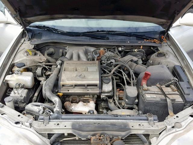 JT8BF28G4W5014952 - 1998 LEXUS ES 300 TAN photo 7