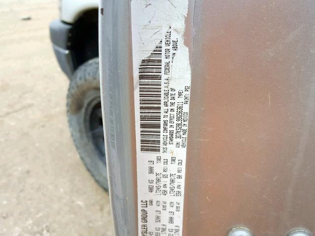 3D7KS28L99G563611 - 2009 DODGE RAM 2500 SILVER photo 10