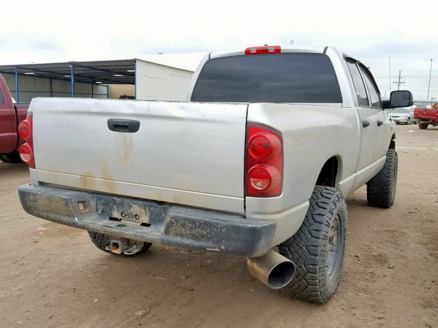 3D7KS28L99G563611 - 2009 DODGE RAM 2500 SILVER photo 4