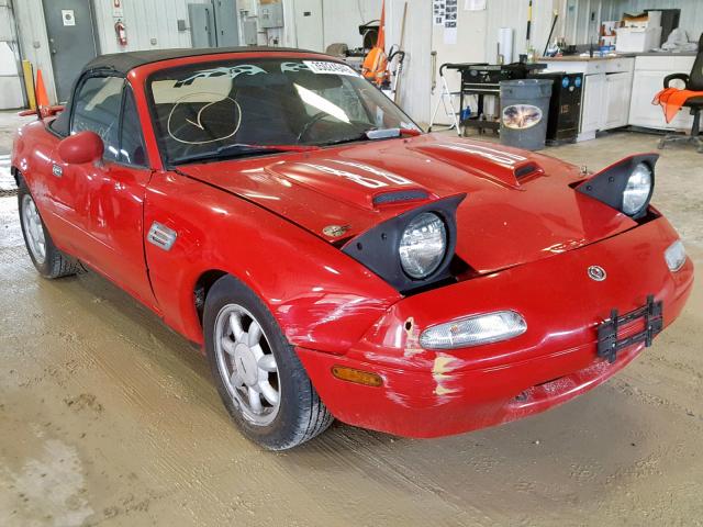 JM1NA3516L0113915 - 1990 MAZDA MX-5 MIATA RED photo 1