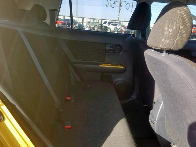 JTLKE50E881054286 - 2008 TOYOTA SCION XB 金色 照片 6